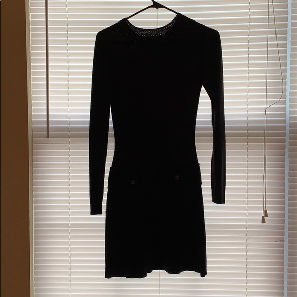 Black sweater dress size small - Picture 1 of 8